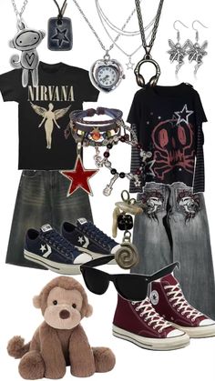 #grunge #outfitinspo #outfitideas #grungeoutfitinspo #grungeoutfit #grungeoutfits #grungeoutfitideas #alt #alternative #alternativefashion Grunge Goth Aesthetic Outfits, Grunge Alt Outfits, Grudge Aesthetics Outfits, Grudge Aesthetics, Alt Outfits Aesthetic, 2000s Alt Fashion, Grunge Outfit Ideas, Aesthetics Outfits, Cool Kids Clothes