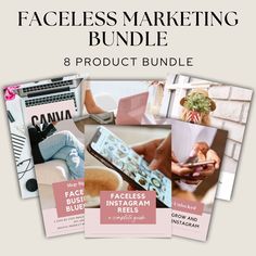 the faceless marketing bundle includes 8 products