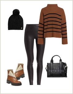 Black Leggings Outfit, Outfit Plan