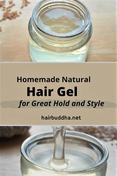 Homemade Hair Gel For Curly Hair, Homemade Hair Gel Recipe, Diy Hair Gel Recipes, Diy Hair Styling Products, Diy Hair Wax Styling, Diy Hair Texturizer, How To Make Homemade Hair Gel, Natural Hair Gel Diy, Flax Hair Gel