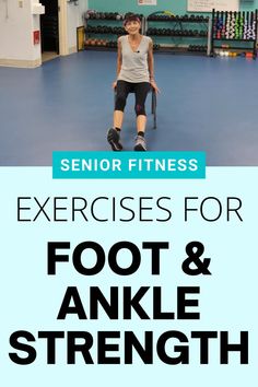 foot and ankle strengthening exercises Strengthening Exercises For Seniors, Ankle Strength, Ankle Strengthening Exercises, Ankle Exercises, Knee Strengthening Exercises