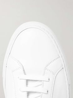 Shop COMMON PROJECTS Original Achilles Leather High-Top Sneakers, Explore the latest in-season COMMON PROJECTS collection today on MR PORTER Burberry Backpack, English Shop, Number Stamps, Common Projects, Leather High Tops, Sneakers For Men, Woman’s Day, Lace Making, Mr Porter