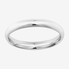 Ring Style: Bands, Stackable RingsFeatures: Nickel FreeMetal Color: WhiteMetal: Sterling SilverBand Width: 3mmCare: Wipe CleanCountry of Origin: Imported Rings Bands, 7 Rings, Ring Style, Favorite Rings, Sterling Silver Bands, Silver Band, Jewellery And Watches, Fashion Rings, Watch Bands