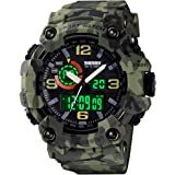 Mens Watches Military, Mens Digital Watches, Digital Sports Watches, Led Backlight, Waterproof Watch, Time Zones