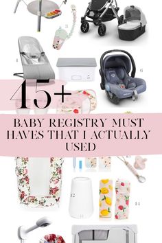 the top ten baby registry must haves that i actually used