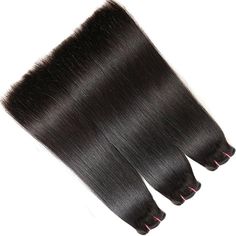 ABOUT HER- This is the highest grade in Hair Bundles, it is raw Virgin Hair sourced from young donors, it does not tangle or shed. With proper care, it has a life span of 5 years or more. UNPROCESSED HAIR - This 12A hair extension is 100% unprocessed, virgin human hair that has never been chemically processed, dyed, colored, or bleached and has neat and healthy ends. This type of hair can last for years with proper care. BODY TEXTURE - This type of 12A virgin hair extensions have a natural-looki Lace Closure Hairstyles, Straight Hair Bundles, Weft Hair Extensions, Brazilian Remy Hair, Remy Hair Extensions, Hair Closure, Love Your Hair, Hair Life, Hair Quality