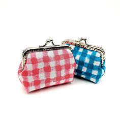 This coin purse is made from High Quality Japan fabric. It is great for storing your coins, keys, headphone or little accessories. Material: - A nickel sew-on purse frame (8.5cm) - Outer: High Quality cotton fabric - Inner: Cotton fabric Size: 10cm x 7cm (including the frame) Remarks: 1) No glue is used. 2) The product is made in a smoke free and pet free home 3) The fabric placement may vary slightly from the pictures. If you have any questions, please feel free to leave a message to me. Cheer, Little Accessories, Handmade Leather Journal, Purse Frame, Handmade Notebook, Leather Books, Handmade Books, Leather Notebook, Coin Purses, Coin Pouch