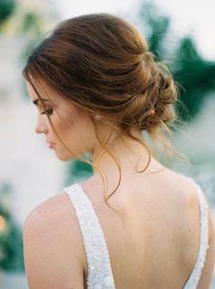 Découvrez les 40 plus belles coiffures de mariée avec cheveux relevés 2017 Image: 12 Romantic Bridal Updos, Peinados Recogidos, Bridal Updo, Wedding Updo, Bride Hairstyles