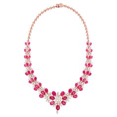 Enhancing the beauty of the red processed gemstone are the pave diamonds that adorn the necklace. These diamonds are meticulously set in a pave style, creating a dazzling and shimmering effect. The intricate arrangement of small diamonds ensures that the necklace sparkles from every angle, capturing the light and creating an enchanting display of brilliance. Item Code :- SEN-5099C Gross Wt :- 45.44 gm 18k Rose Gold Wt :- 37.38 gm Diamond Wt :- 6.60 carat ( AVERAGE DIAMOND CLARITY SI1-SI2 & COLOR Gemstone Choker Necklace, Gemstone Choker, Jewelry Details, Jewelry Brands, Ruby Necklace, Ruby Stone, Necklace Size, Ruby Gemstone, Oval Diamond