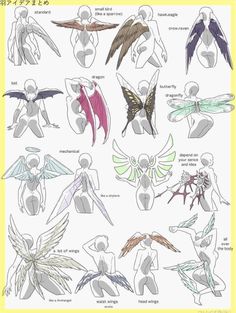 Wings Drawing, Drawing Help, Drawing Faces, 캐릭터 드로잉, Digital Painting Tutorials, Drawing Refs, Concept Art Drawing, Tutorials Drawing, Character Design Ideas