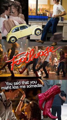 collage of photos with the words foolose, you said that you might kiss me somebody