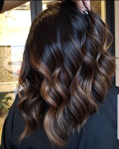 Blonde Espresso, Espresso Hair, Caramel Balayage Highlights, Balayage Hair Caramel, Brunette Ombre, Rambut Brunette, Brunette Balayage, Brunette Hair With Highlights, Caramel Balayage