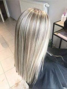 #hair #haircare #glowup Lowlights Added To Blonde, Dyed Blonde Hair Ideas, Blonde Ashy Highlights, Platinum Blonde Hair With Highlights, Full Head Blonde Foils On Dark Hair, Ash Brown Hair With Blonde Highlights, Blonde Hair Brown Lowlights, Ash Blonde With Brown Lowlights, Dark Highlights On Blonde Hair