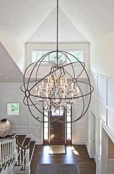 an instagram page with a chandelier hanging from the ceiling