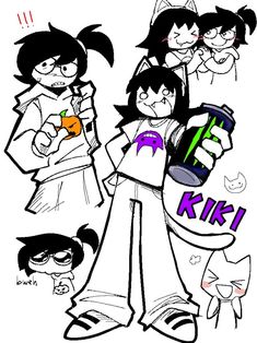 sburb.exe Kiki Sburb.exe, Scene Fanart, Homestuck Oc, Artstyle Ideas, 2000s Art, Ppg And Rrb, Sonic Funny, Cosplay Characters