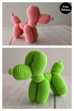 crocheted stuffed animals made to look like cactuses