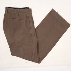 ad eBay - Find many great new & used options and get the best deals for PPCM Japan Mens Pants Size 4 Solid Brown Cotton Heavy Twill Winter Casual 33” W at the best online prices at eBay! Free shipping for many products! Tailored Cotton Pants With Patch Pockets, Tailored Brown Cotton Pants, Fitted Brown Pants With Patch Pockets, Fitted Brown Bottoms With Patch Pockets, Tailored Casual Work Pants With Straight Hem, Casual Tailored Work Pants With Straight Hem, Mid-rise Cotton Dress Pants For Work, Classic Mid-rise Work Pants With Welt Pockets, Mid-rise Cotton Work Pants With Welt Pockets