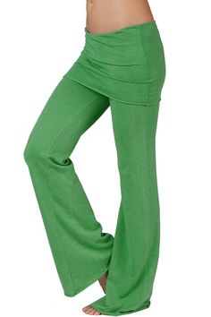 Foldover Yoga Pants - LVR Fashion Lookbook Outfits, French Terry, Yoga Pants, Pajama Pants, Cactus, Lookbook, Cool Designs, Organic Cotton, Sweatpants