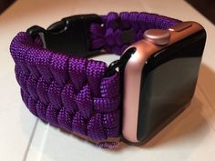 Apple Watch Band Paracord Apple Watch Strap 550 Cord Apple 550 Cord, Apple Watch Accessories, 550 Paracord, Apple Watch Strap, Apple Watch Band, Apple Products, Paracord, Watch Strap, Apple Watch Bands