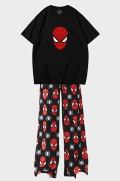 Spiderman Pajamas, Spiderman Outfit, Parker Spiderman, Spiderman Gifts, Mia 3, Cute Pajamas, Womens Pyjama Sets, Swaggy Outfits, Really Cute Outfits