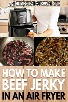 how to make beef jerk in an air fryer