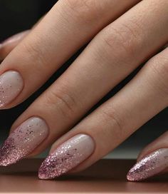 Simple Prom Nails, Classic Nails, Wedding Nails Design, Prom Nails, Glitter Nail Art, Fancy Nails