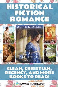 an advertisement for historical fiction romance, featuring books to read by julia klassen