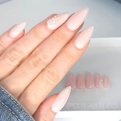 Press On Nails, Luminary Color, Hard Gel Press Ons, Luxury Custom Nails, Apres Nails Popular Gel Nails, Nails Luminary, Pixie Nails, Nails Apres, Luminary Nails, Apres Nails, Nail Art Mariage, Girly Aesthetics, Nails Oval