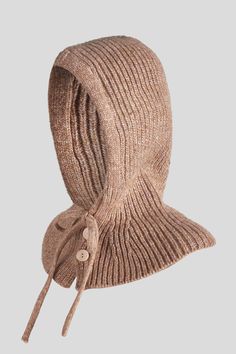 The Detached Knit Hood adds a cozy touch to any outfit, offering versatility and warmth without the bulk. Perfect for chilly days when you want to stay snug! Product code: CAC03E4K008GG Features:  Material: 100%POLYESTER. Hooded Scarf, Knitted Hood, Vintage Cap, Make Memories, Have Fun, Cardigans, Women's Clothing, Matter, Sewing