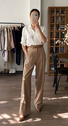 5 Days of Spring Business Casual Workwear [+Video] - LIFE WITH JAZZ Outfit Formal Mujer, Spring Business Casual, Chique Outfits, Corporate Outfits, Office Outfits Women