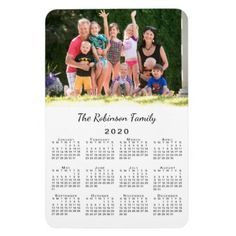 a family photo calendar with the year 2009 and 2013 on it's front page