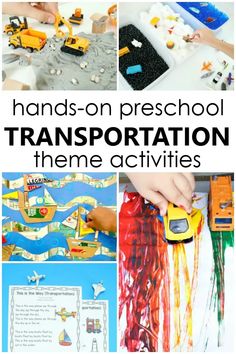 Transporting Schema Activities, Car Dramatic Play, Preschool Transportation Activities, Transportation Lesson Plan, Prek Transportation