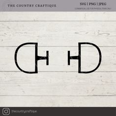 the country craftique svg font and numbers are shown in black on white wood