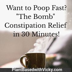 THE CONSTIPATION BOMB: A POWERFUL HOME REMEDY One effective and quick remedy for constipation is a drink known as the “Constipation Bomb.” This potent concoction can provide relief in as little as 30 minutes. It combines three ingredients known for their laxative properties: Hot Coffee, Prune Juice, and Milk of Magnesia. Extreme Constipation, Essential Oils For Constipation, Natural Laxitive, Constipation Relief Foods, Best Foods For Constipation, Natural Remedies For Constipation, Drinks For Constipation, Constipation Relief Fast, Oil For Constipation