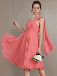 Your dearest supporting friends deserve nothing less than stunning gowns. Our bridesmaid dresses are meticulously crafted by skilled tailors, and the options are extensive. With a palette of over 30 colors to choose from, we cater to regular sizes ranging from 0 to 16 and plus sizes spanning from 14W to 26W. Additionally, we offer the option of custom sizing to ensure a perfect fit. Product Details:Length:Short/Mini;Silhouette:A-line/Princess;Neckline:One-Shoulder;Fabric:Chiffon;Straps Sleeves:S Princess Sleeves, Chiffon Bridesmaid Dresses, Junior Bridesmaid, Chiffon Bridesmaid, Junior Dresses, Wedding Bridesmaid Dresses, Wedding Bridesmaids, Flower Dresses, Cocktail Dress Party