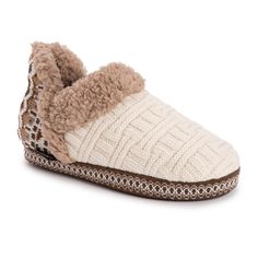 Pull on MUK LUKS? Women's Magdalena Slippers for the coziest toes in town. These relaxed slippers feature a durable indoor/outdoor sole and soft faux fur lining making warmth and comfort effortless. Cozy Beige Round Toe Slippers, Cream Slippers With Cushioned Footbed And Round Toe, Comfortable Cream Slippers With Round Toe, Comfortable Cream Round Toe Slippers, Comfy Cream Indoor Slippers, Comfortable Beige Slippers For Winter, Cream Comfy Indoor Slippers, Cream Round Toe Indoor Slippers, Comfy Cream Slippers With Cushioned Footbed