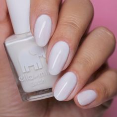 a milky ivory nail polish with a creamy, not chalky, finish Nail polish bottle 13.3 ml - 0.45 fl oz | ingredients "17-Free" products do not contain: Acetone, Animal-Derived Ingredients, Bisphenol-A, Camphor, Ethyl Tosylamide, Formaldehyde, Formaldehyde Resin, Gluten, Glycol Ether of Series E (Gycol ethers derived from ethylene oxide), Nonylphenol Ethoxylate, Parabens, Phthalates (including DBP), Styrene, Sulfate, Toluene, Triphenyl Phosphate (TPHP/TPP), Xylene Vegan Animal cruelty-free Quick Dry Ivory Nails, Nail Polish Bottles, Vegan Animals, Cruelty Free, Nail Polish, Nails