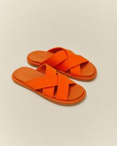 MATTEO SANDAL Orange Sandals, Sandals, Collage, Orange, Pins