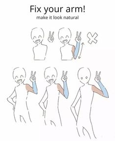 an image of a cartoon character doing different gestures