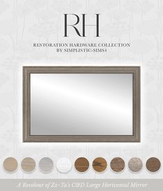 the restoration hardware collection by simpletic - msmh is shown in various colors