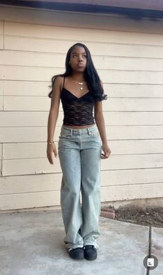 Girlfriend Outfits, Outfit Inspo Casual, Simple Trendy Outfits, Cute Everyday Outfits, Cute Simple Outfits, Teenage Fashion Outfits, Girly Outfits, Casual Style Outfits