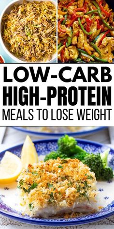 Need some inspiration for high-protein dinner ideas? Look no further! These recipes are not only delicious but also packed with nutrients to fuel your body and keep you feeling satisfied. Low Carb And High Protein Recipes, High Protein Low Carb Dinners, Lowcarb High Protein, Low Carb High Protein Dinner, Protein Plan, High Protein Dinner Recipes, High Protein Dinner Ideas, High Protein Recipes Dinner