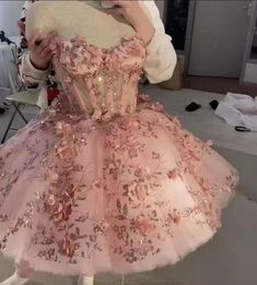 Dama Quinceanera Dresses, Big Quinceanera Dresses, Aesthetic Quinceanera, Pink Dama Dress, Xv Dresses Pink, 16 Birthday Dresses, Quince Dama Dresses, Dama Dresses For Quince, Pink Sweet 16 Dresses