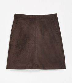 Shop LOFT for stylish women’s clothing. You’ll love our irresistible Petite Faux Suede Shift Skirt - shop LOFT.com today! Brown Suede Skirt, Suede Skirt, Brown Suede, Stylish Women, Effortless Style, Faux Suede, Outfit Inspirations, Loft, Mini Skirts