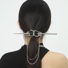 Cyberpunk Accessories, Futuristic Accessories, Chi Hair Products, Brand Positioning, Bones Bracelet, Cyberpunk Aesthetic, Scene Girls, Hard Metal, Futuristic Fashion