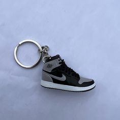 Nike Shoe Keychain Nike Keychain, Nike Lanyard, Air Jordan Red, Shoe Keychain, Red Keychain, Nike Gifts, Black Keychain, Jordan Grey, Nike Shoe