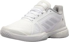 Size 10.5 - adidas Women's Asmc Barricade Boost 2017 Tennis, White/Solid Grey/Night Steel. NEW WITH BOX! SHIPPED WITH UPS GROUND OR SIMILAR. 100% AUTHENTIC. 100% Other fibers Imported Synthetic sole Shaft measures approximately 0-6" from arch Platform measures approximately 0-3 inches Boot opening measures approximately 10" around boost is our most responsive cushioning ever: The more energy you give, the more you get Two layer upper with engineered mesh base and mono mesh on top for maximum bre Stella Mccartney Tennis, Adidas Barricade, Adidas Stella, Adidas Stella Mccartney, Expensive Shoes, Womens Tennis Shoes, Light Weight Shoes, Womens Tennis, White Solid