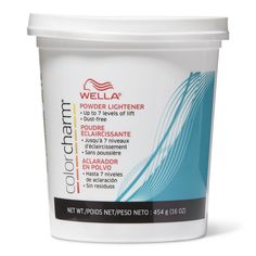 Powder Lightener Tub | Wella Powder Lightener Tub | 1 lb. | Sally Beauty Wella Bleach, Wella Hair Color, Box Dye, Wella Color Charm, Bleaching Your Hair, Balayage Technique, Wella Hair, Wella Color, Semi Permanent Hair Color