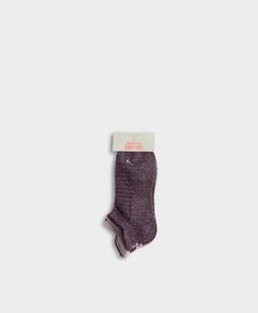 Our comfy socks with a touch of sparkle. Made from breathable, soft-knitted cotton. Classic ankle sock silhouette. Ribbed detailing around the top of the ankle. Style Code: SB9553Colour: Midnight Cherry Purple Sports Socks Women, Activewear For Women, Ankle Sock, Comfy Socks, Running Leggings, Yoga Shop, Sweaty Betty, Find Your Style, Sport Socks