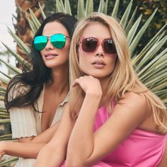 Introducing, our iconic Sandra sunglasses. These show stopping shades feature an oversized square fit, metal temples, and retro feel. Polarized Sunglasses For Poolside, Modern Pink Aviator Sunglasses For Spring, Pink Shield Sunglasses For Spring, Green Mirror, Mirror Sunglasses, Green Mirrors, Brown Sunglasses, Bar Top, Pink Candy